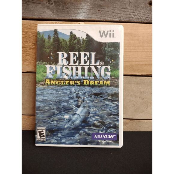 Reel Fishing: Angler's Dream Nintendo Wii 2007 Video Game - Complete - Picture 1 of 3